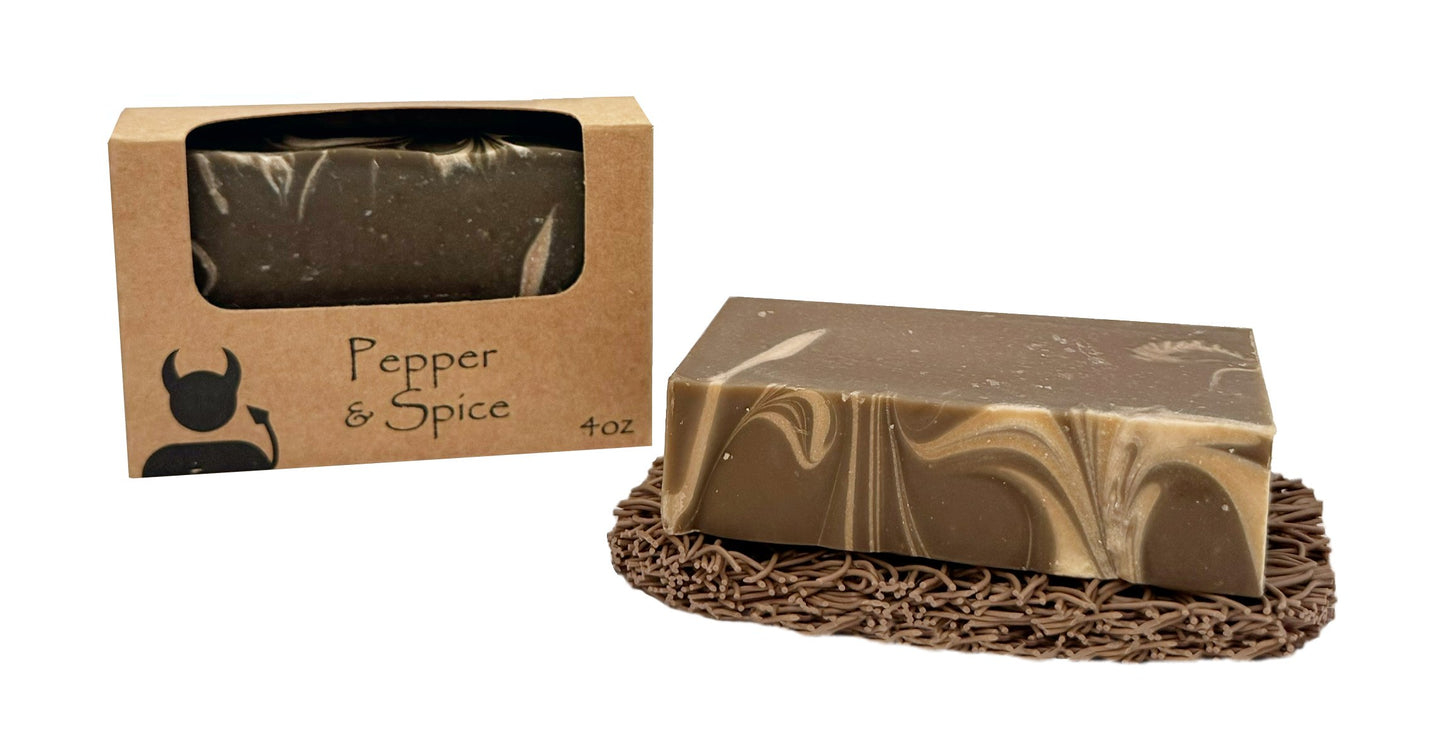 Men’s Soap – Pepper &amp; Spice 4oz