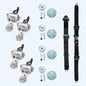4 QRT Deluxe Retractors with Slide 'N Click fittings/Manual Lap Shoulder Belt Q-8100-A-SC Q'Straint