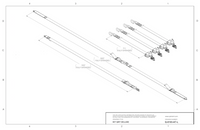 QRT Deluxe Kit with Regular Lap and L-Track Shoulder Belt, Mounted for L-Track Anchorages | Q-8100-AT-L