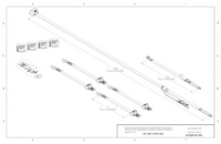 4 QRT Standard Retractors with Slide 'N Click fittings; and Retractable Lap & Shoulder Belt Combo | Q-8200-A1-SC