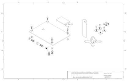 Sunrise Medical F11 QLK Bracket | Q04BR037