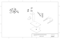 Q'Straint Permobil M Series 300 Bracket  | Q04BR047 wheelchairstrap.com