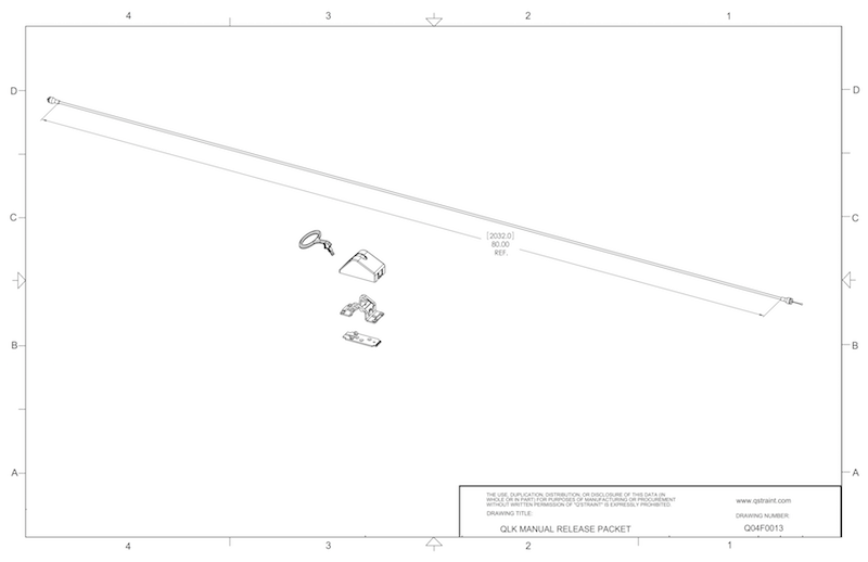 Q04F0013 QLK Manual Release Packet