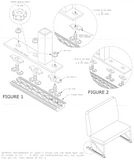 Seat Stud Fitting with Knob for Seat Installation | Q5-7535A-K