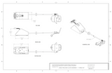 Cable Release Claw Assembly; (1) 50" Cable With Release Handle | Q8-6301-1