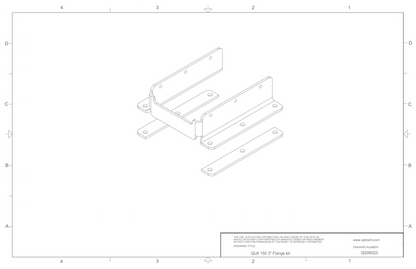 QS99023 Bracket WheelchairStrap.com