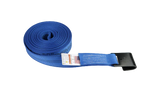 2 x 15 Ft Winch Strap With Flat Hook DIAMOND WEAVE | COLOR OPTIONS