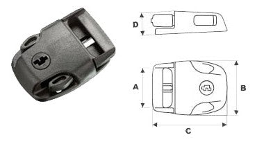 Standard Buckle Spa Hot Tub Cover Broken Latch Repair Kit Clip Lock | 8 PACK