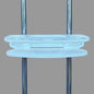 SnapIt! Quick Release Pedestal Mounted Drink Holder | V0023QR