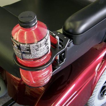Combination Cell Phone/Drink Holder for Power Wheelchairs | W0014A - WheelchairStrap.com