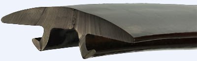 FE200751 | Plastic Filler Strip For L - Track PRICE PER FOOT - WheelchairStrap.com