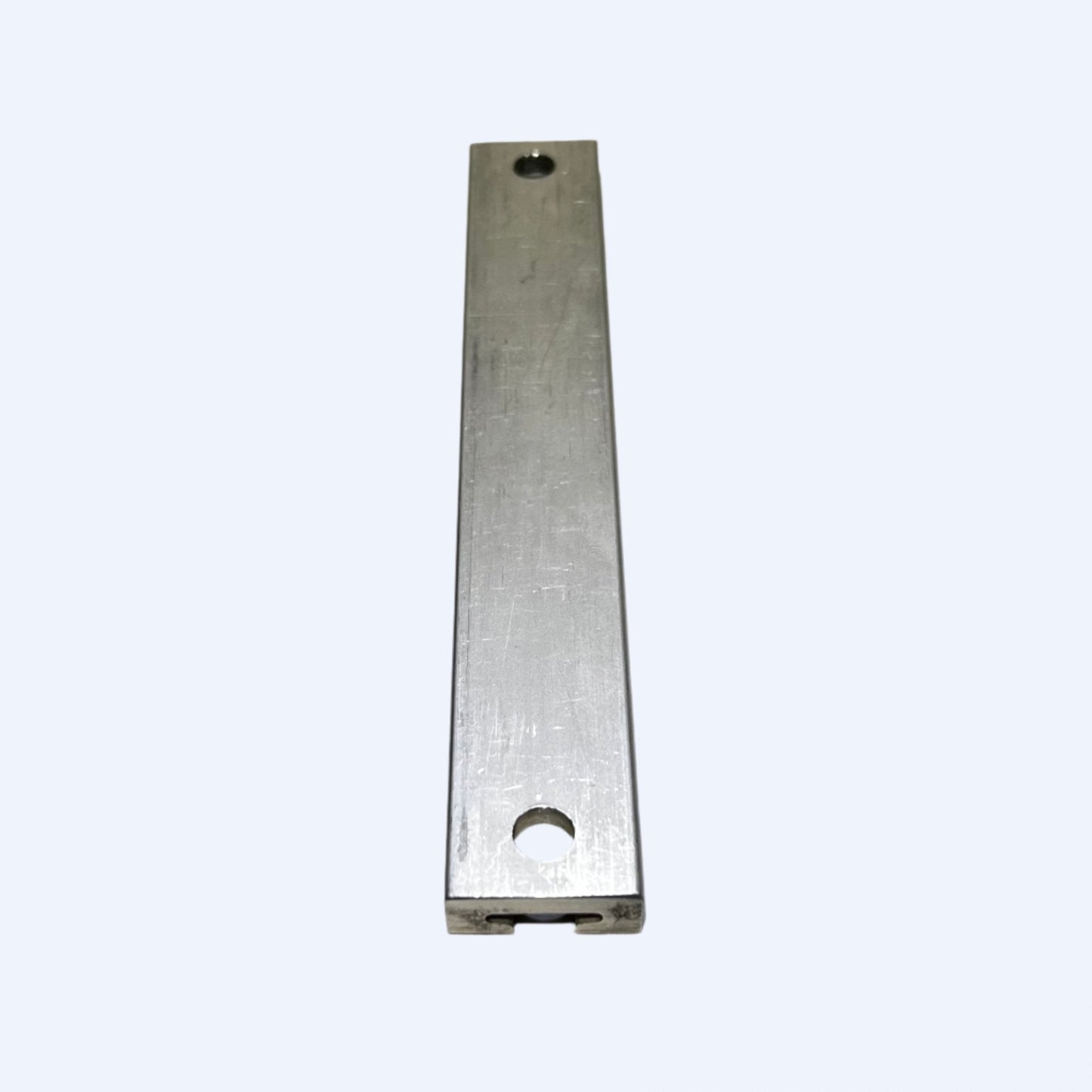 FE200762 | 9" L - Track Section, Non - Flanged, with two 3/8" Mounting Holes - WheelchairStrap.com
