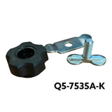 Seat Stud Fitting with Knob for Seat Installation | Q5-7535A-K