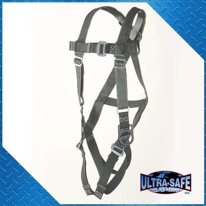 Pillow Flex Harness w/ D-Ring on Center Back & Each Hip