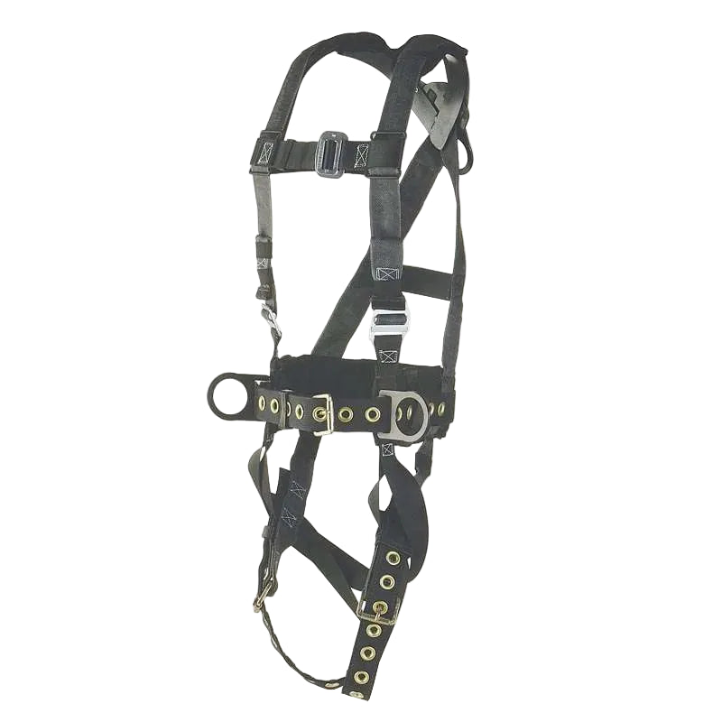 Iron-Worker's Type Pillow Flex Harness w/ Back Pad and Tool Belt