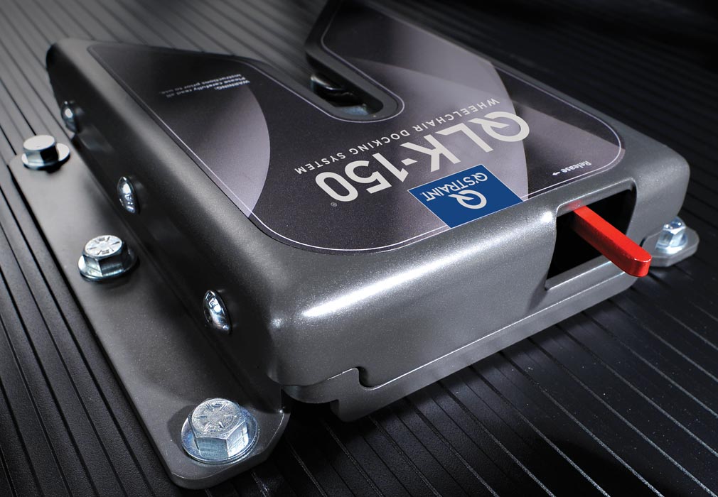 Q'Straint QLK - 150 Docking System Kit without Base Mount | Q04S153 - WheelchairStrap.com