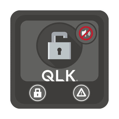 Q'Straint QLK Audible Docking System Kit with 2" (Standard) Base Mount | Q04S180 - WheelchairStrap.com