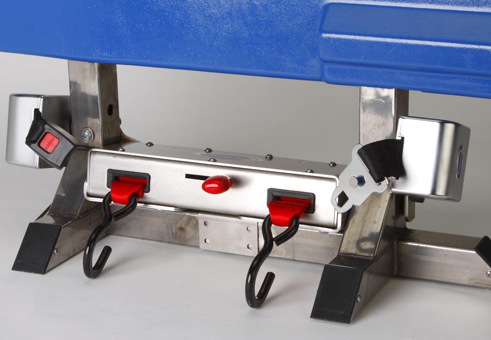 QUBE wheelchair tie down system | q'straint 