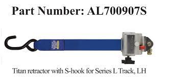REPLACEMENT AL700 TITAN Retractor Strap | Sure - Lok - WheelchairStrap.com