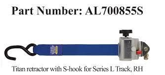 REPLACEMENT AL700 TITAN Retractor Strap | Sure - Lok - WheelchairStrap.com