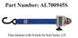 REPLACEMENT AL700 TITAN Retractor Strap | Sure - Lok - WheelchairStrap.com