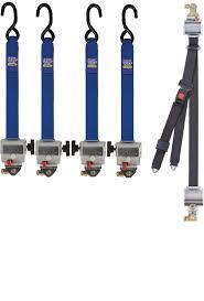 Sure - Lok | AL712S - 4C - 7 TITAN700 Retractor Kit with Occupant Restraint S - Hook | L - Track - WheelchairStrap.com