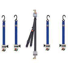 Sure - Lok | AL712S - 4C - 7 TITAN700 Retractor Kit with Occupant Restraint S - Hook | L - Track - WheelchairStrap.com