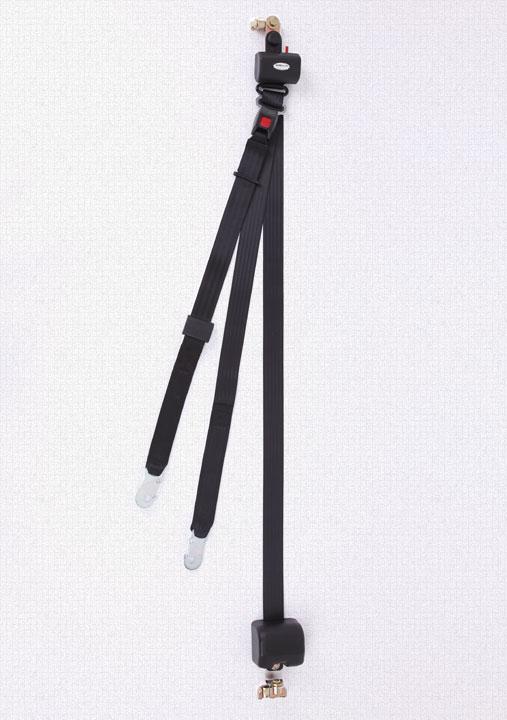 Sure - Lok Dual Retractable Integrated Combination Belt | FE200868 - 2 - WheelchairStrap.com
