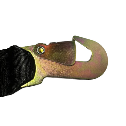 Sure - Lok Dual Retractable Integrated Lap + Shoulder Belt | FE200868 - 4 - WheelchairStrap.com