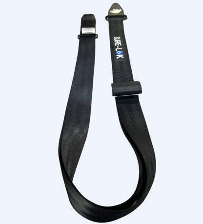 Sure - Lok | FE200710/FE200710L Non - Retractable Fixed Point Shoulder Belt - WheelchairStrap.com