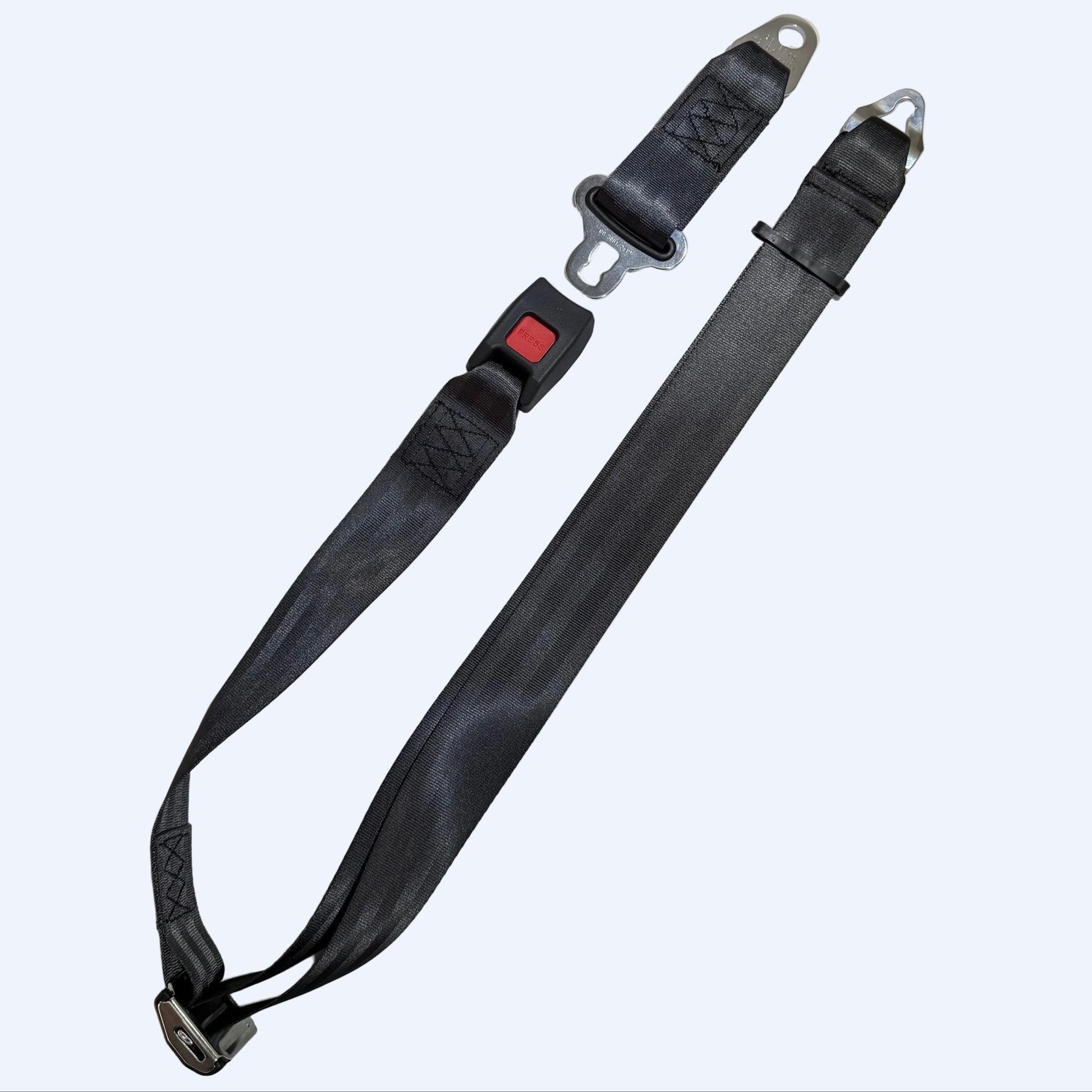 Sure - Lok | FE200865 Non - Retractable Fixed - Point Shoulder Belt w/Quick Disconnect - WheelchairStrap.com
