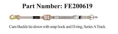 Sure - Lok FE500 Manual Series Belt For A - Track - WheelchairStrap.com