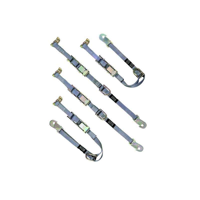 Sure - Lok | FE517Manual Wheelchair Kit For L - Track With Snap Hook & D - Ring Connection - WheelchairStrap.com
