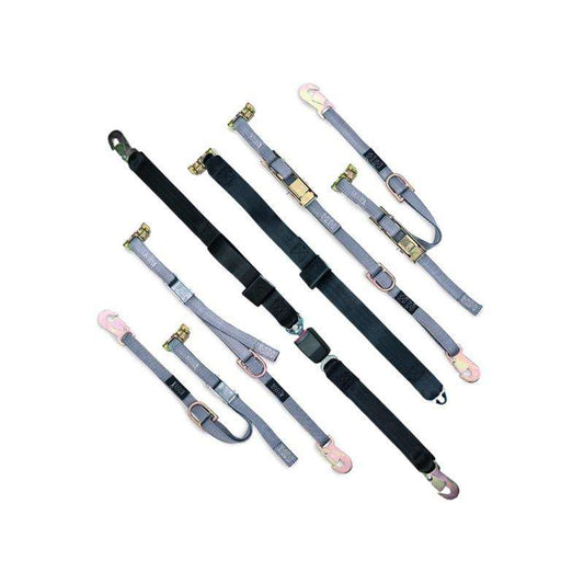 Sure - Lok | FE576Manual Wheelchair Kit For L - Track With Snap Hook & D - Ring - WheelchairStrap.com