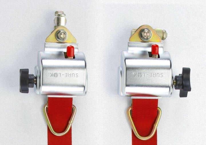 Sure - Lok | FF612S - 4C FF600 Series Wheelchair Retractor Kit S Hooks & Occupant Restraint - WheelchairStrap.com