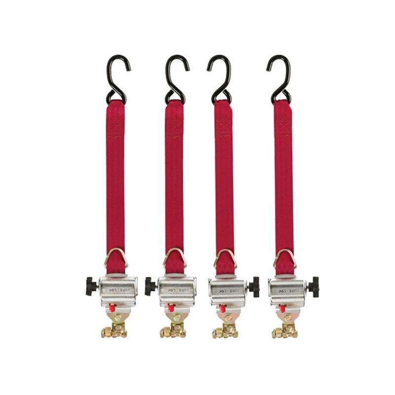 Sure - Lok | FF627S - 4C FF600 Series Wheelchair Retractor Kit For L - Track With S - Hook Connection - WheelchairStrap.com