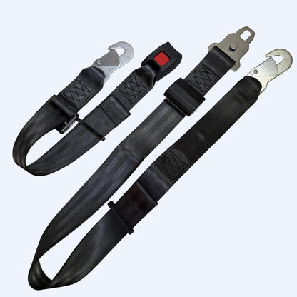 Sure - Lok Integrated Lap Belts - 96" | FE200842 - WheelchairStrap.com