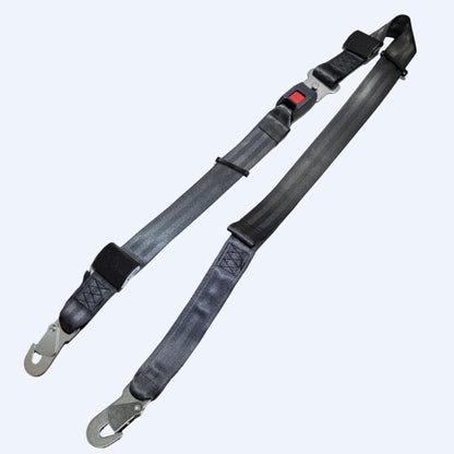 Sure - Lok Integrated Lap Belts - 96" | FE200842 - WheelchairStrap.com