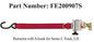 Sure - lok REPLACEMENT FF600 Series Retractor - WheelchairStrap.com