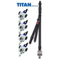 TITAN800 Retractor Kit with Occupant Restraint | S - Hooks & L - Track | AL812S - 4C - WheelchairStrap.com