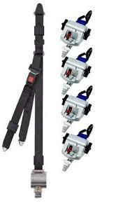TITAN800 Retractor Kit with Occupant Restraint | S - Hooks & L - Track | AL812S - 4C - WheelchairStrap.com