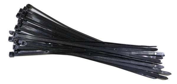 15" x 100 Pieces Cable Ties Nylon Zip Cable Ties Large 120 LB - ratchetstrap-com.myshopify.com