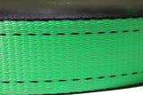 2" Electric Green Sling Webbing w/ Edge - ratchetstrap-com.myshopify.com
