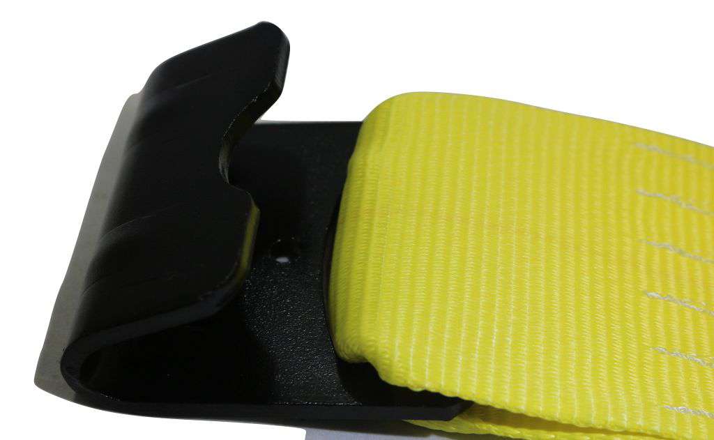 4"x40 Ft Winch Strap w/ Flat Hook - AAR Webbing | RatchetStrap.com