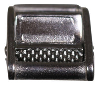 QTY 2 - 1" Stainless Steel Cam Buckle Tie Down - ratchetstrap.com