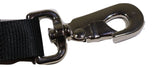 1" x 5.5 ft. Soft Black Pet Leash with Snap Hook - ratchetstrap-com.myshopify.com
