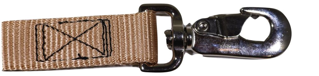 1" x 5.5 ft. Tan Pet Leash with Snap Hook and Comfort Hand Grip - ratchetstrap-com.myshopify.com
