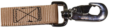 1" x 5.5 ft. Tan Pet Leash with Snap Hook and Comfort Hand Grip - ratchetstrap-com.myshopify.com