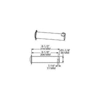 Sand Shoe Axle Assembly Heavy Duty Kit Premier Finish - ratchetstrap-com.myshopify.com