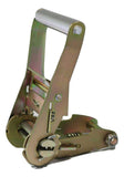 2" Short Wide Handle Strap Ratchet, Double-Locking - ratchetstrap-com.myshopify.com
